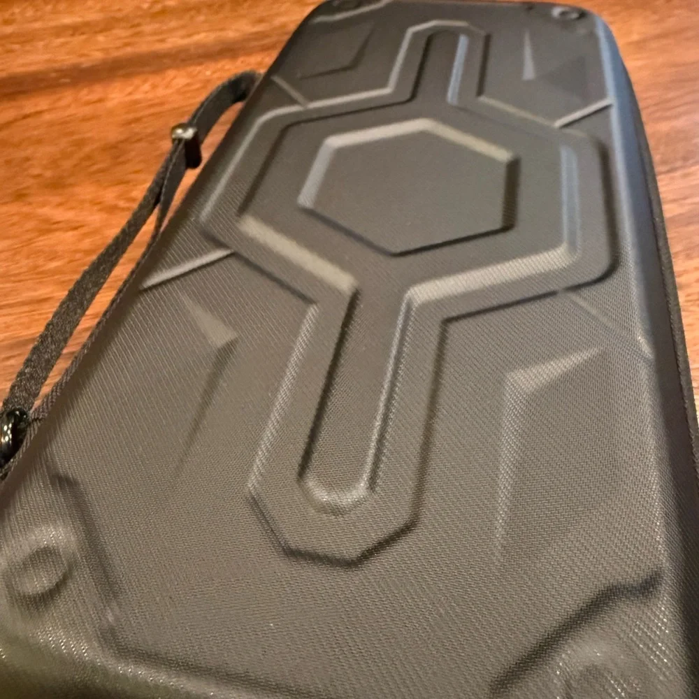 Black Geometric Nintendo Switch 2/ Multi-Functional Hard Shell Case